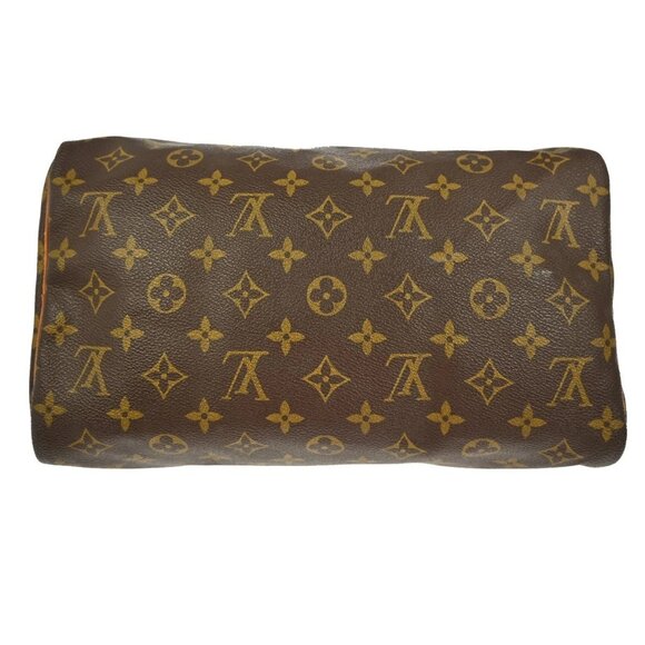 LOUIS VUITTON SPEEDY 30 HANDBAG PURSE MONOGRAM CANVAS M41526 TH0071 YQ04706 BN04 - Picture 3 of 10